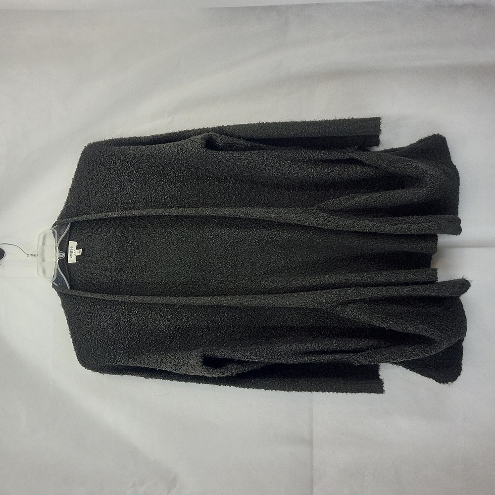 UMGEE Dark Green Soft Oversized Open Cardigan with Large Slouchy Pockets